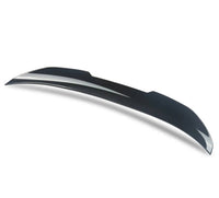 Load image into Gallery viewer, Gloss black BMW 3 Series F30 F80 PSM Style Boot Spoiler
