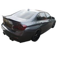 Load image into Gallery viewer, Boot Spoiler - V Style - High Kick - Fits BMW F30 3 Series -  Gloss Black - STM STYLING 
