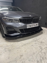 Load image into Gallery viewer, BMW G20 Kit 3 Series Quad Diffuser With Exhaust Tips Full Bodykit STM V Splitter - STM STYLING 
