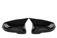 Load image into Gallery viewer, BMW F40 F44 F45 F46 F48 G29 2PCS DOOR WING MIRROR COVERS CAPS GLOSS BLACK ABS - STM STYLING 
