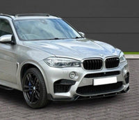 Load image into Gallery viewer, FRONT LIP SPLITTER SPOILER  FOR BMW X5M F85 X6M F86 M SPORT GLOSS BLACK 2014-19
