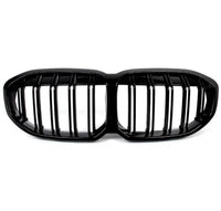 Load image into Gallery viewer, FOR BMW 1 SERIES F40 DOUBLE SLAT M SPORT FRONT GRILLE GRILL GLOSS BLACK 2019
