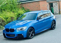 Load image into Gallery viewer, BMW F20 1 Series Pre Lci Gloss Black Front Splitter - STM STYLING 
