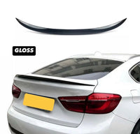 Load image into Gallery viewer, REAR TRUNK BOOT SPOILER LIP M SPORT MP STYLE FOR BMW X6 F16 X6M F86 GLOSS BLACK
