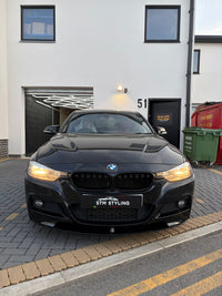 Load image into Gallery viewer, BMW 3 Series F30 Body Kit Mp Gloss Black Singe Exit Diffuser - STM STYLING 
