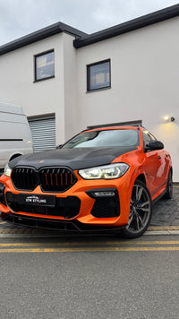 Load image into Gallery viewer, BMW X6 G06 AERO BODYKIT BODY KIT FRONT SPLITTER LIP REAR DIFFUSER SKIRT 19+ BK - STM STYLING 
