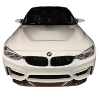 Car Bonnet - Aluminum lightweight - GTS - Fits BMW F80 F82 F83 M3 M4 - CS - Black
