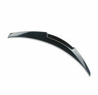 Load image into Gallery viewer, Car Boot Spoiler - Fits BMW F10 5 Series - V Style - Gloss Black

