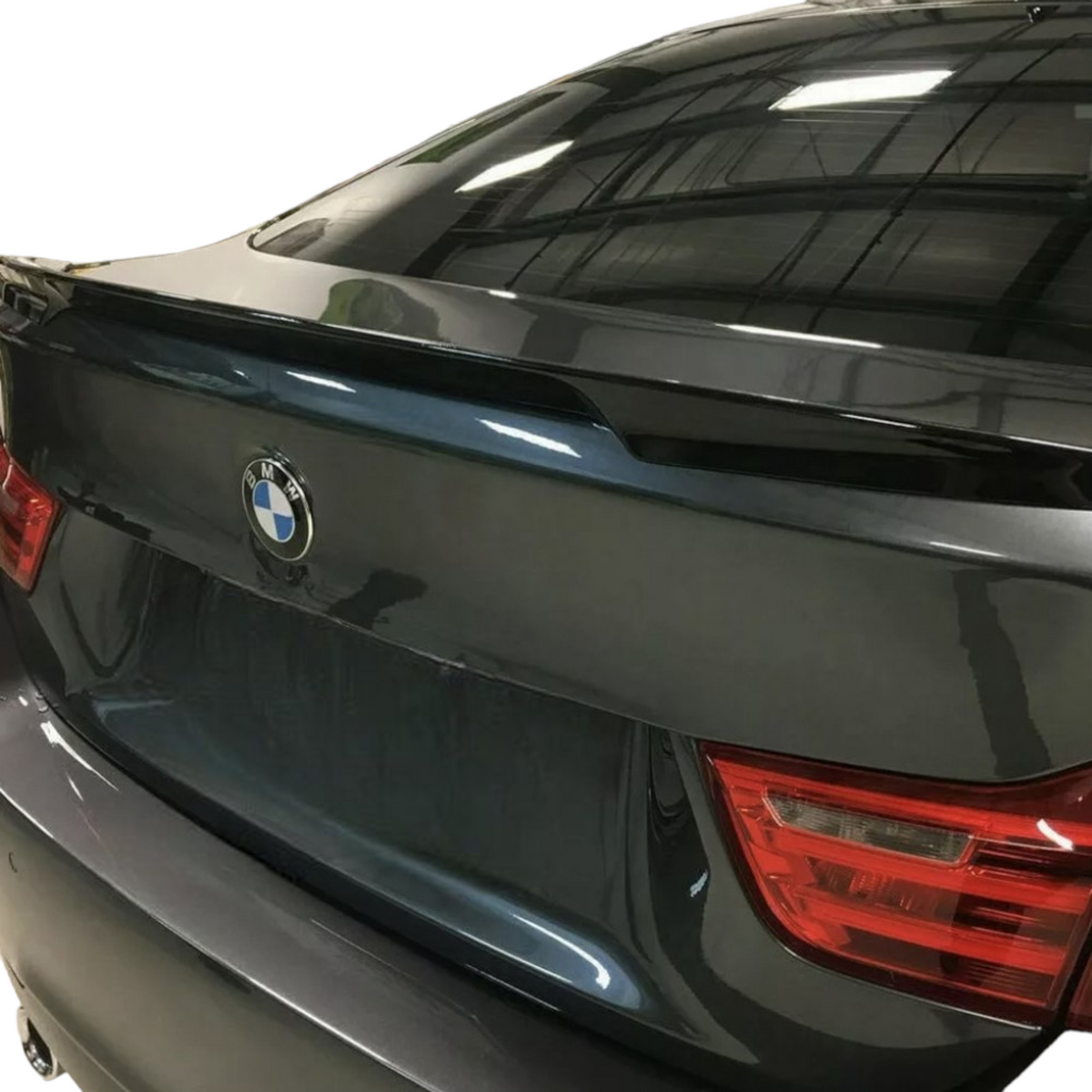 Car Boot Spoiler - Fits BMW F36 4 Series - Gran Coup - Gloss Black