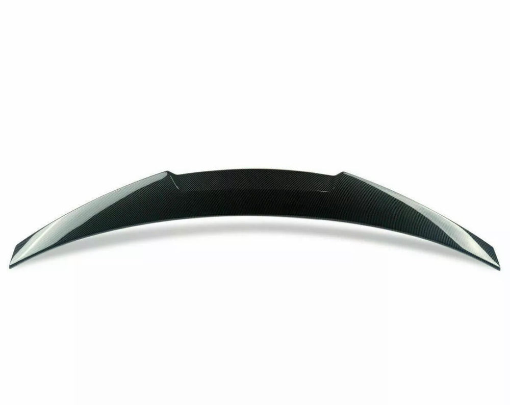 Car Boot Spoiler - Fits BMW F36 4 Series - V Style - Carbon Look