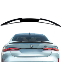 Load image into Gallery viewer, Boot Spoiler - Fits BMW G22 G23 G26 4 Series - Gloss Black - STM STYLING 
