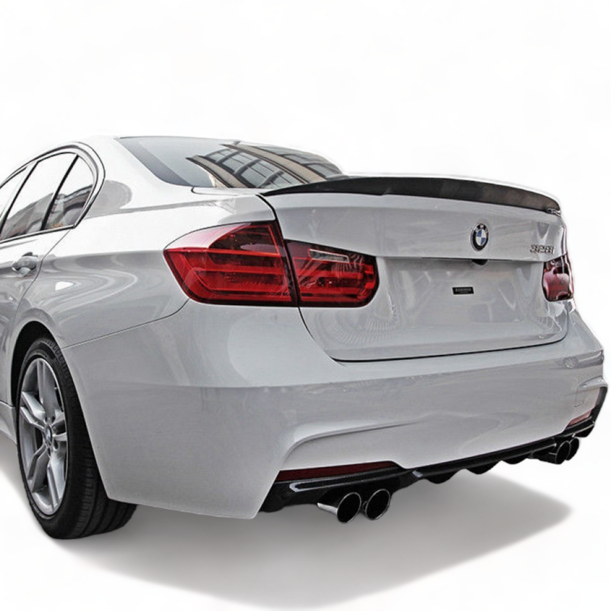 Car Boot Spoiler - M3 - Fits BMW F30 - 3 Series - Carbon Look