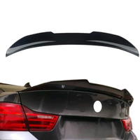 Load image into Gallery viewer, Car Boot Spoiler - PSM Style - Fits BMW F33 F83 M4 4 Series - ABS - Gloss Black
