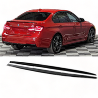Load image into Gallery viewer, Car Side Extension Blades - Fits BMW F30 F31 3 Series - ABS - Gloss Black
