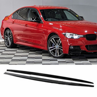 Load image into Gallery viewer, Car Side Extension Blades - Fits BMW F30 F31 3 Series - ABS - Gloss Black
