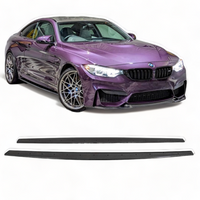Load image into Gallery viewer, Car Side Extension Blades - Fits BMW F80 F82 F83 M3 M4 - ABS - Carbon Look
