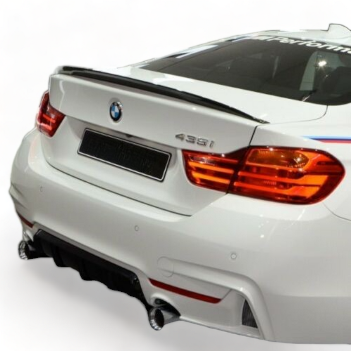 Carbon Look BMW F32 spoiler 4 Series boot rear performance lip