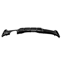Load image into Gallery viewer, Carbon style BMW 4 Series F32 F33 F36 M performance rear diffuser twin ABS

