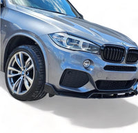 Load image into Gallery viewer, BMW X5 F15 KIT SPLITTER DIFFUSER SIDE SKIRTS SPOILER GLOSS BLACK GRILLES MIRRORS - STM STYLING 
