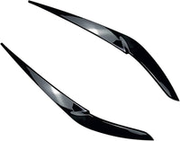 Load image into Gallery viewer, BMW G05 X5 2018-22 F95 X5M X6 G06 19-22 Headlight Eyelid Eyebrow Trim Gloss Black - STM STYLING 
