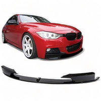 Load image into Gallery viewer, BMW 3 Series F30 Body Kit Mp Gloss Black Singe Exit Diffuser - STM STYLING 
