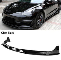 Load image into Gallery viewer, TESLA MODEL Y GLOSS BLACK AERO KIT SPLITTER SPOILER SKIRTS LED DIFFUSER 2018-23

