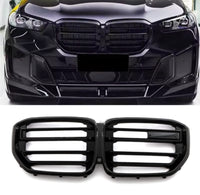 Load image into Gallery viewer, BMW X5 G05 Model 2019-2022 Pre LCI Gloss Black Dual Slat Kidney Grill Grills Grilles - STM STYLING 

