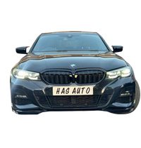 Load image into Gallery viewer, G20 G21 Mp Style Front Splitter For 3 Series BMW Gloss Black Pre Lci (2019-2022) - STM STYLING 
