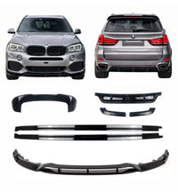 Load image into Gallery viewer, BMW X5 F15 BODY KIT REAR DIFFUSER FRONT SPLITTER SPOILER SIDES GRILLES MIRRORS - STM STYLING 
