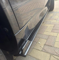 Load image into Gallery viewer, BMW F15 F85 X5M X6M F86 F16 GLOSS BLACK FULL SIDE SKIRT SKIRTS EXTENSION - STM STYLING 
