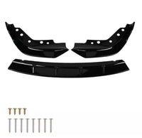 Load image into Gallery viewer, BMW 3 SERIES G20 G21 FRONT SPLITTER LIP VALANCE SPOILER SPLITTER GLOSS BLACK STM
