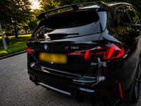 Load image into Gallery viewer, BMW F70 1 SERIES FLAT ROOF SPOILER REAR LIP GLOSS BLACK
