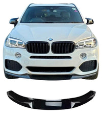 Load image into Gallery viewer, BMW X5 F15 M PERFORMANCE FRONT SPLITTER SPOILER GLOSS BLACK 14-18 M SPORT MP - STM STYLING 
