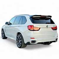 Load image into Gallery viewer, Done BMW F15 X5 Gloss Black Kit Splitter Diffuser Side Extensions Roof Spoiler Rear Diffuser MP Style
