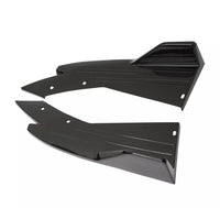 Load image into Gallery viewer, F30 Gloss Black Rear Bumper Splitter Canards Lip Fits 3 Series M Sport 2012-2018 - STM STYLING 
