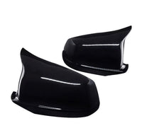 Load image into Gallery viewer, Gloss Black Mirror Covers Cap Cover 5 6 Series 11-13 F10 F11 PRE LCI F01 F06 F07 - STM STYLING 
