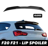 Load image into Gallery viewer, BMW 1 SERIES F20 F21 11-19 Glossy Black Rear Roof Spoiler Lip Extension Wing
