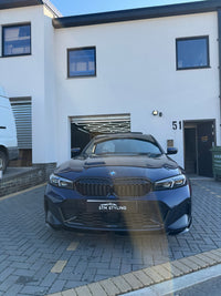Load image into Gallery viewer, BMW 3 SERIES G20 LCI FRONT SPLITTER DIFFUSER SKIRTS BODY KIT GLOSS BLACK 2023 - STM STYLING 
