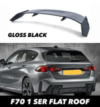 Load image into Gallery viewer, BMW F70 1 SERIES FLAT ROOF SPOILER REAR LIP GLOSS BLACK - STM STYLING 
