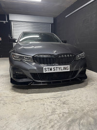 Load image into Gallery viewer, BMW G20 Kit 3 Series Quad Diffuser With Exhaust Tips Full Bodykit STM V Splitter - STM STYLING 
