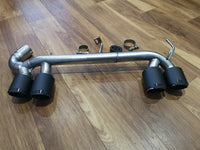 Load image into Gallery viewer, Exhaust Tips -  Bumper Diffuser - Fits BMW F30 F31 3 Series - Quad Exit
