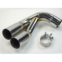 Load image into Gallery viewer, Exhaust Tips - Bumper Diffuser - Fits BMW F30 F31 F32 F36 - Twin Pipe Conversion
