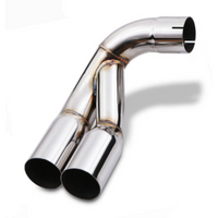 Load image into Gallery viewer, Exhaust Tips - Bumper Diffuser - Fits BMW F30 F31 F32 F36 - Twin Pipe Conversion
