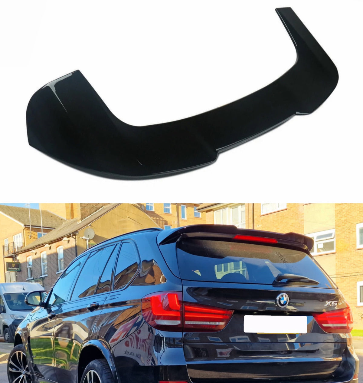 BMW X5 M F15 PERFORMANCE ROOF SPOILER BOOT GLOSS BLACK - STM STYLING 