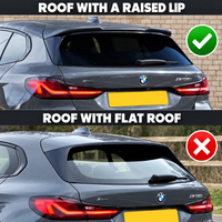 Load image into Gallery viewer, F40 Roof Spoiler M Sport Raised Roof with lip spoiler
