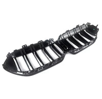 Load image into Gallery viewer, BMW 2 Series F44 Gran Coupe 2020+ Gloss Black Dual Slats Front Kidney Grille Abs - STM STYLING 
