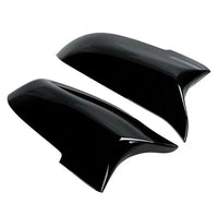 Load image into Gallery viewer, Gloss Black Mirror Cover Cap Covers Lci BMW 5 6 7 14-16 F10 F11 F01 F06 F07 - STM STYLING 

