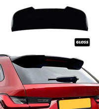 Load image into Gallery viewer, REAR ROOF SPOILER WING FOR BMW 3 SERIES G21 ESTATE TOURING GLOSS BLACK ABS - STM STYLING 
