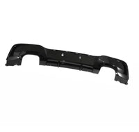 Load image into Gallery viewer, BMW 1 SERIES F20 F21 DIFFUSER PRE-LCI 2011-2014 M135I LOOK GLOSS BLACK QUAD
