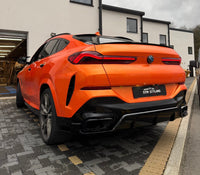 Load image into Gallery viewer, BMW X6 G06 AERO BODYKIT BODY KIT FRONT SPLITTER LIP REAR DIFFUSER SKIRT 19+ BK - STM STYLING 
